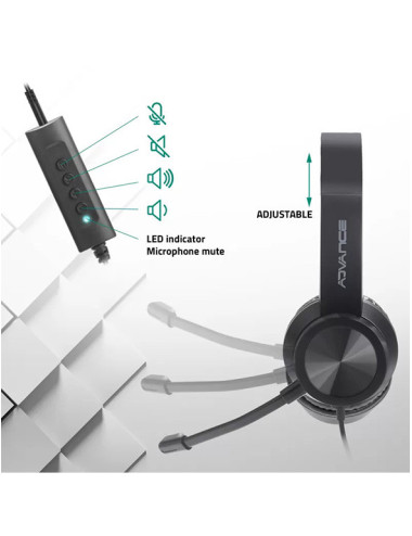 Casque Advance SMARTPHONICS 750