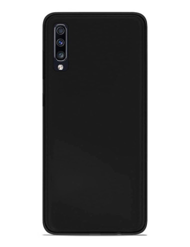 Coque Silicone pour Samsung Galaxy A70 - Noir