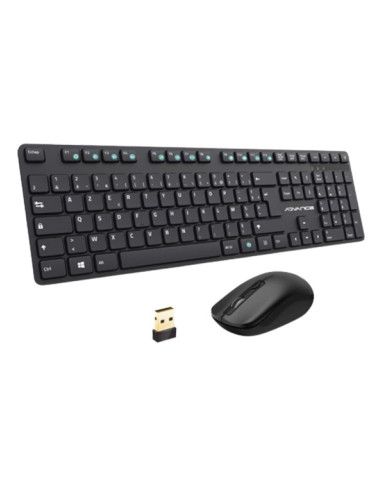 Pack Clavier et souris sans fil Silentkeys wireless - Advance