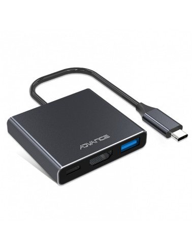 Hub Advance 3 en 1 Xpand Smart USB-C + HDMI