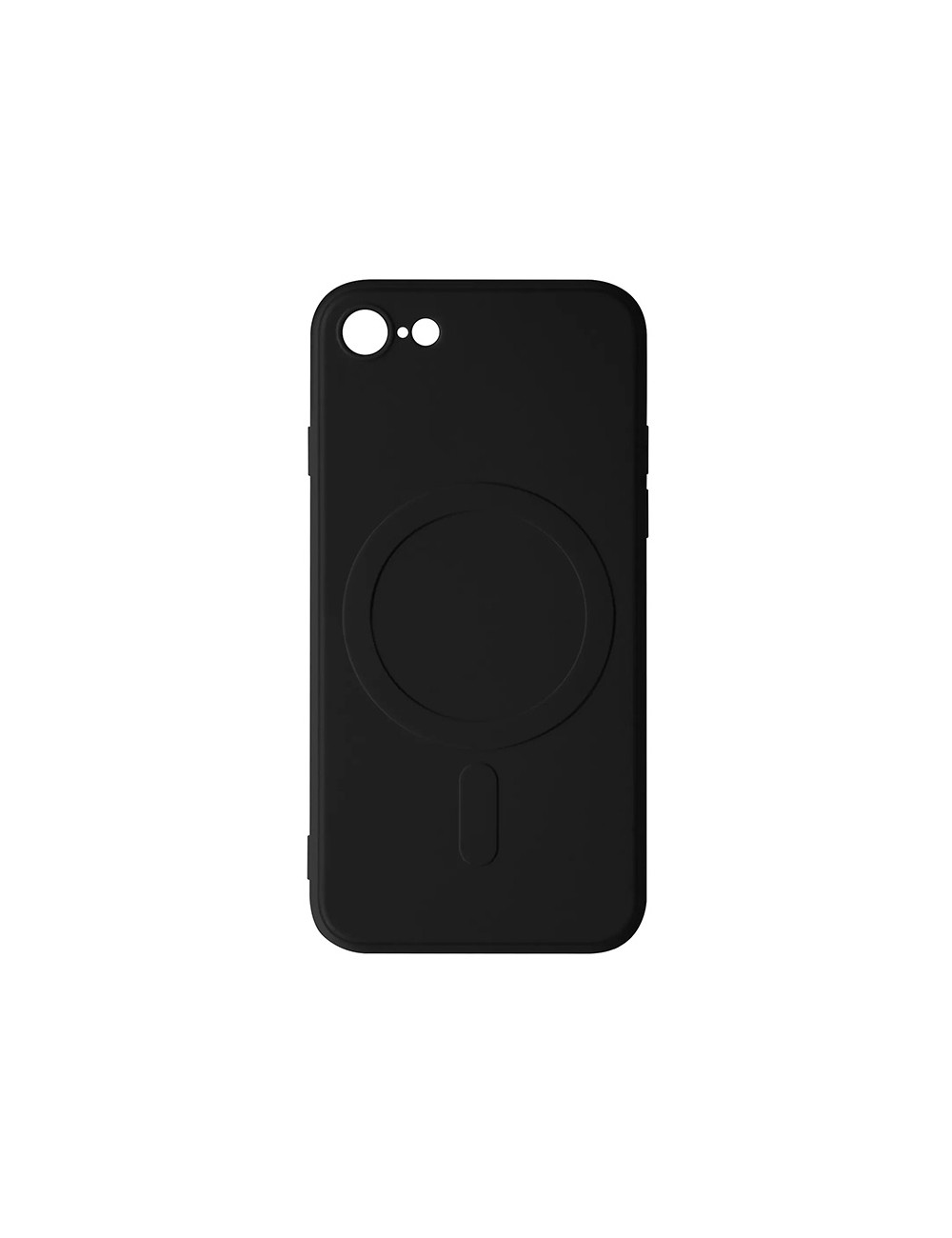 Coque Silicone pour iPhone® SE 2022 - Noir