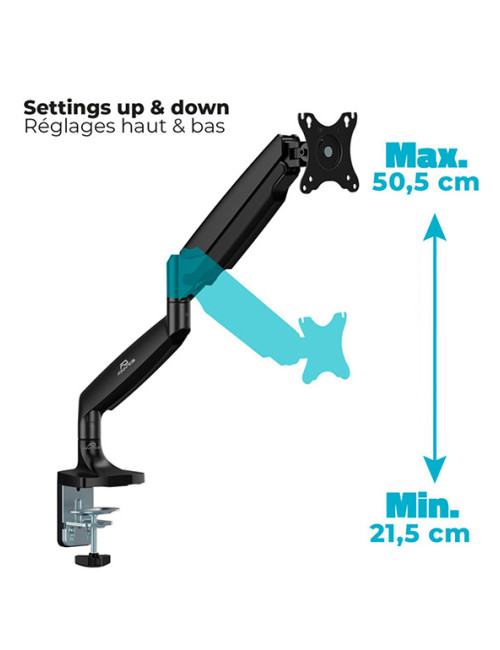 Support simple écran à fixer Advance Ergomounts Xtrem