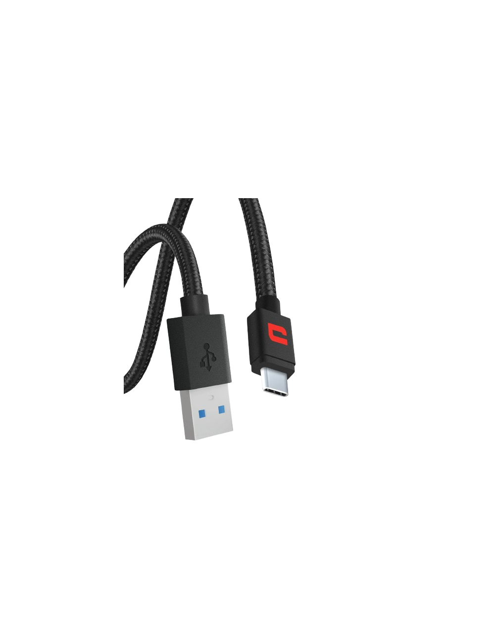 Câble de charge rapide Crosscall USB vers USB-C – Noir (30 W)