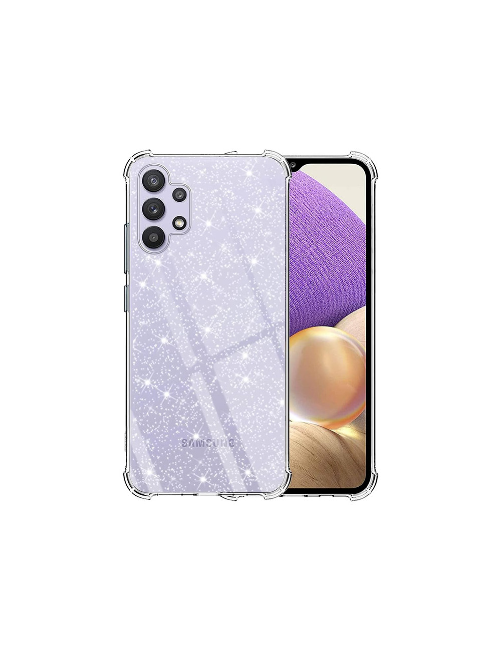 Coque pour Samsung A32 5G - Paillettes