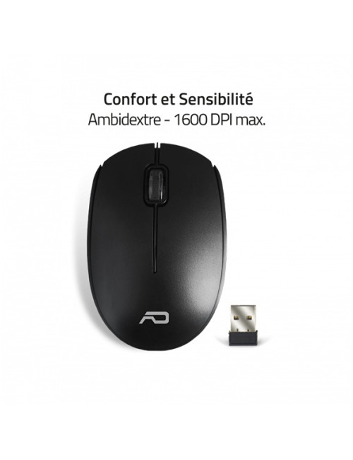 Pack Clavier souris sans fil + Tapis - Elite Combo Advance