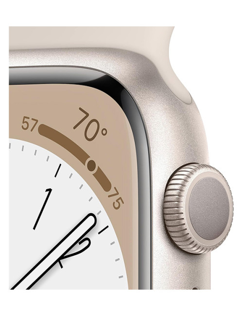 Apple® Watch serie 8 - 41 mm (A2773) - Lumière Stellaire