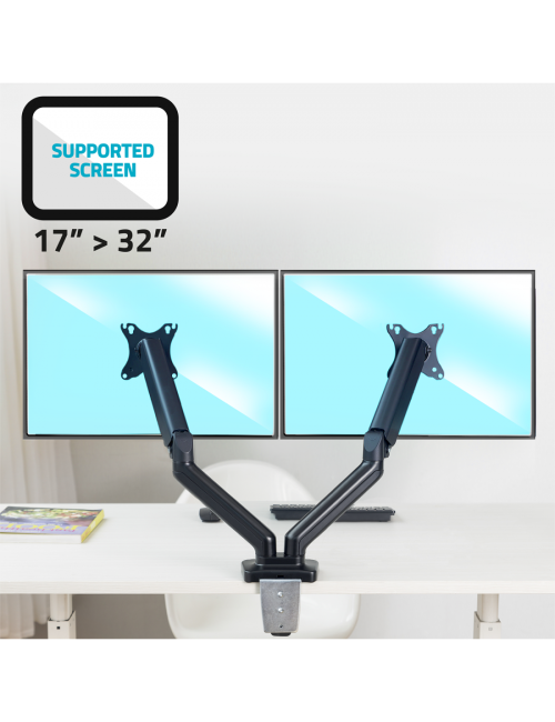 Support double-écran à fixer Advance Ergomounts Series