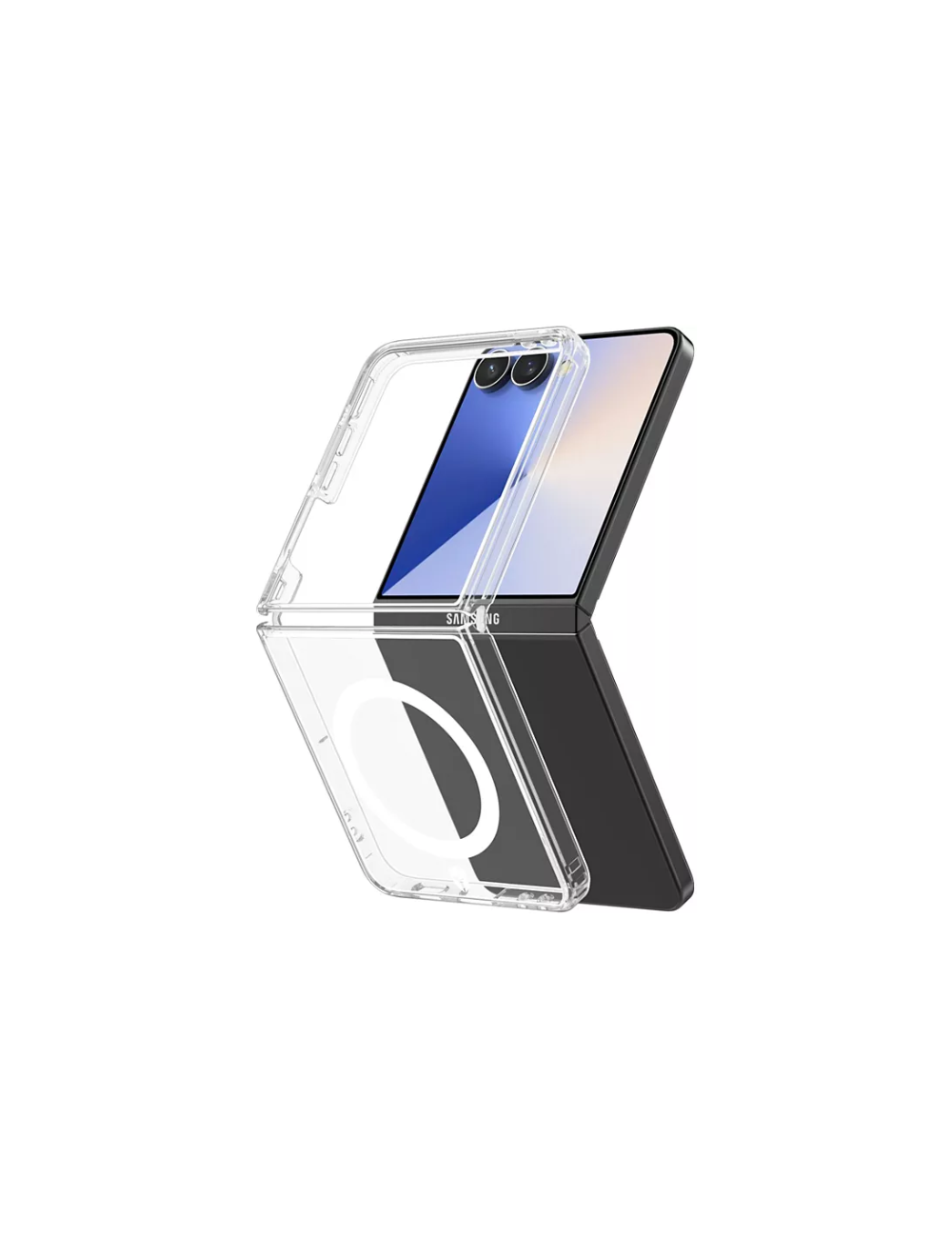 Coque Transparente Force Case pour Samsung Z Flip7