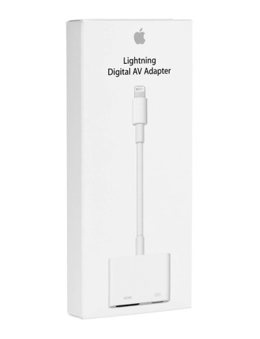 Adaptateur Lightning vers HDMI (Audio Vidéo) - Apple®